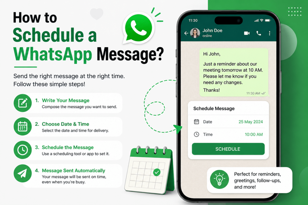 WhatsApp Schedule Message