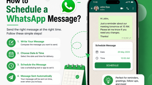 WhatsApp Schedule Message