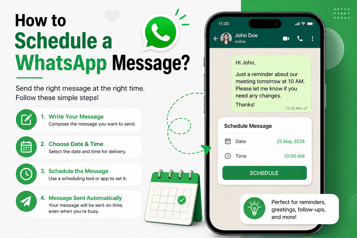 WhatsApp Schedule Message